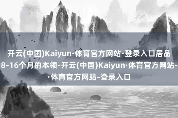 开云(中国)Kaiyun·体育官方网站-登录入口居品测试需要8-16个月的本领-开云(中国)Kaiyun·体育官方网站-登录入口